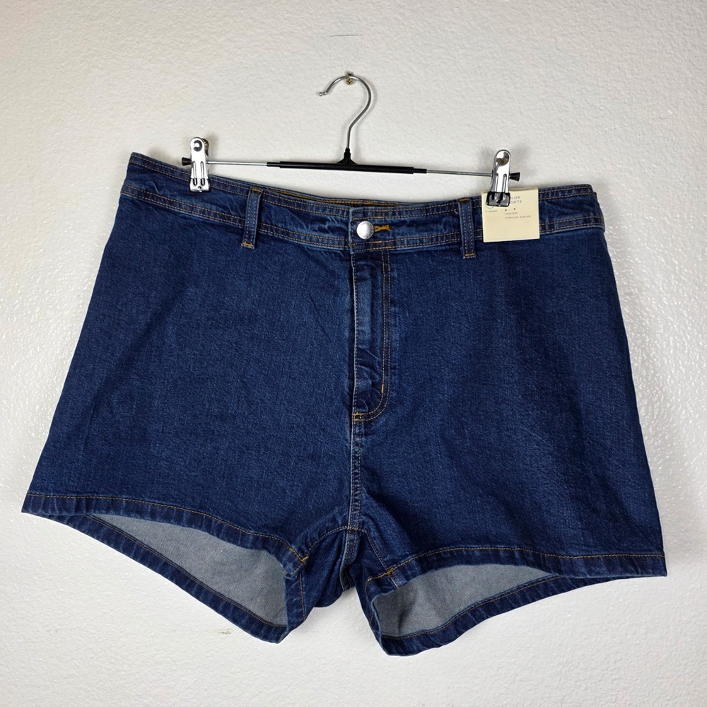 Universal Thread Sailor High Rise Denim Shorts Blue Size 17 3" Inseam